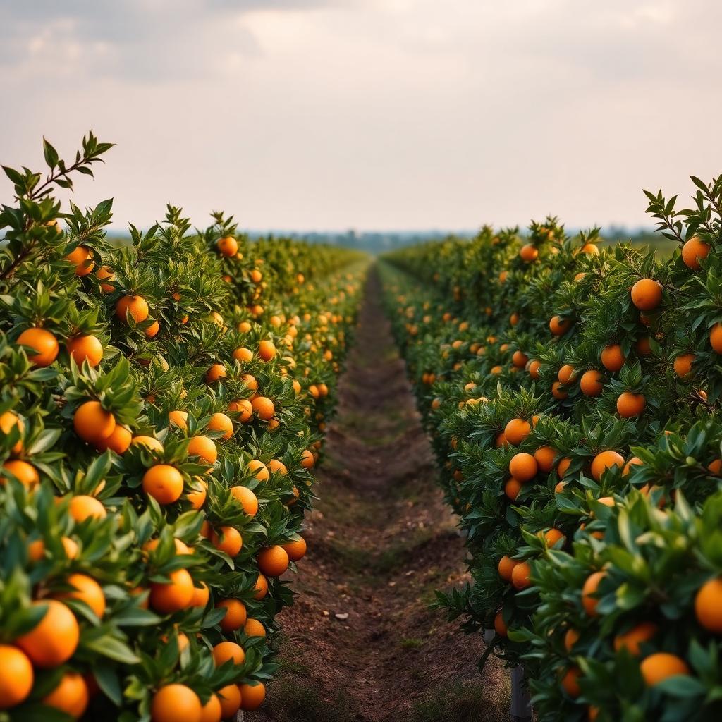 Citrus Production for China Export